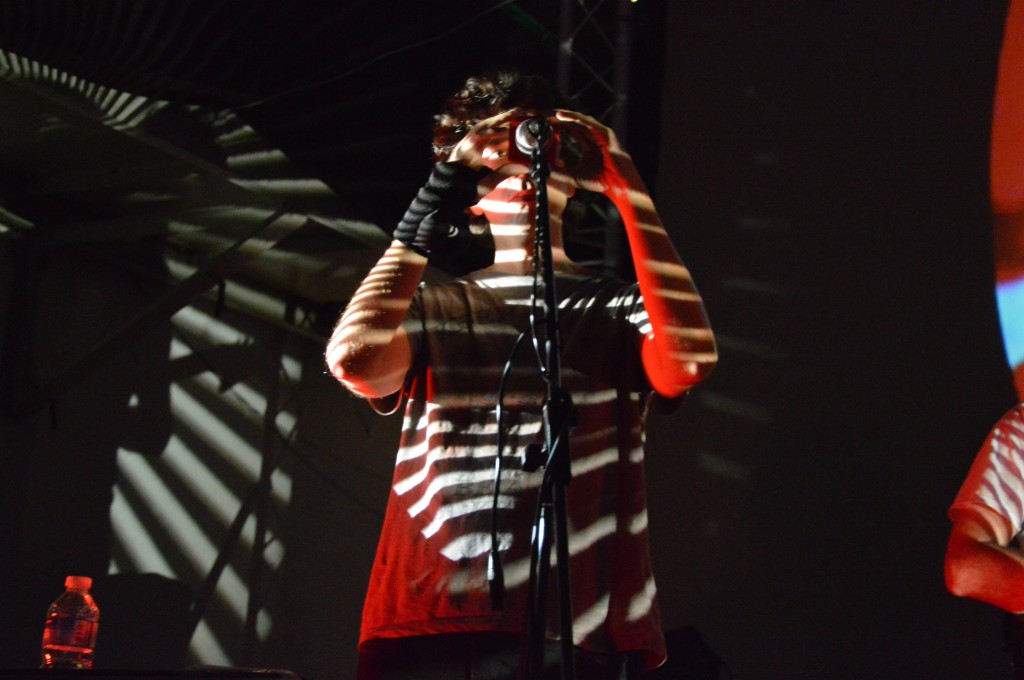 Nicola Giunta of Lay Llamas at Liverpool PsychFest 2014. Photo by Simon Delic