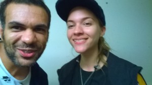 Tove Styrke backstage