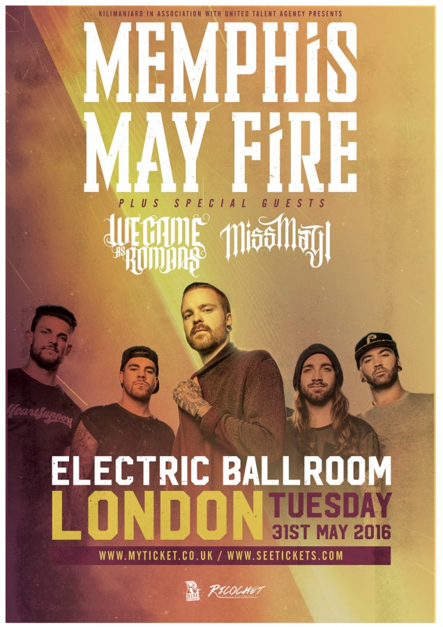 Slam_Dunk-Memphis_May_Fire-Electric_Ballroom-2016-poster