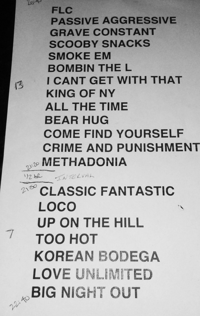 FLCsetlist