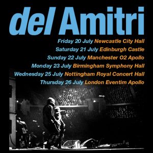 Promo image of Del Amitri 2018 UK tour dates