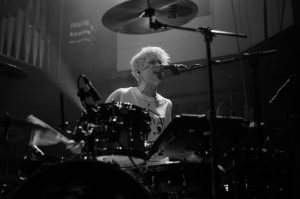 Honeyblood on stage at Saint Lukes Glasgow December 2016
