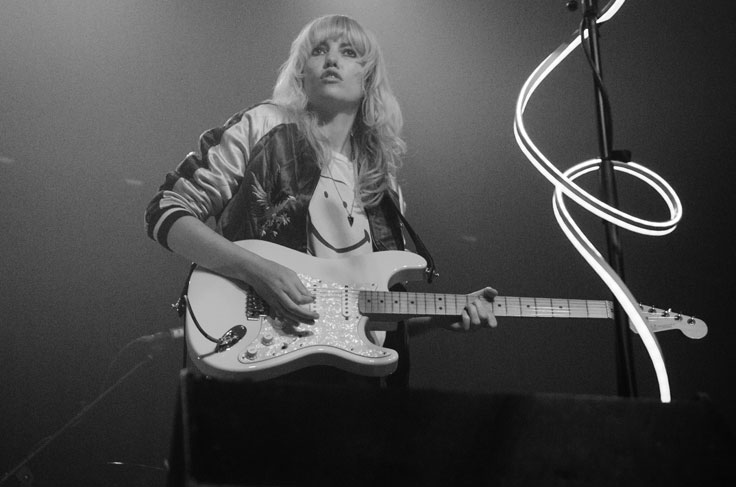 Ladyhawke on stage at The Art School Glasgow in February 2017