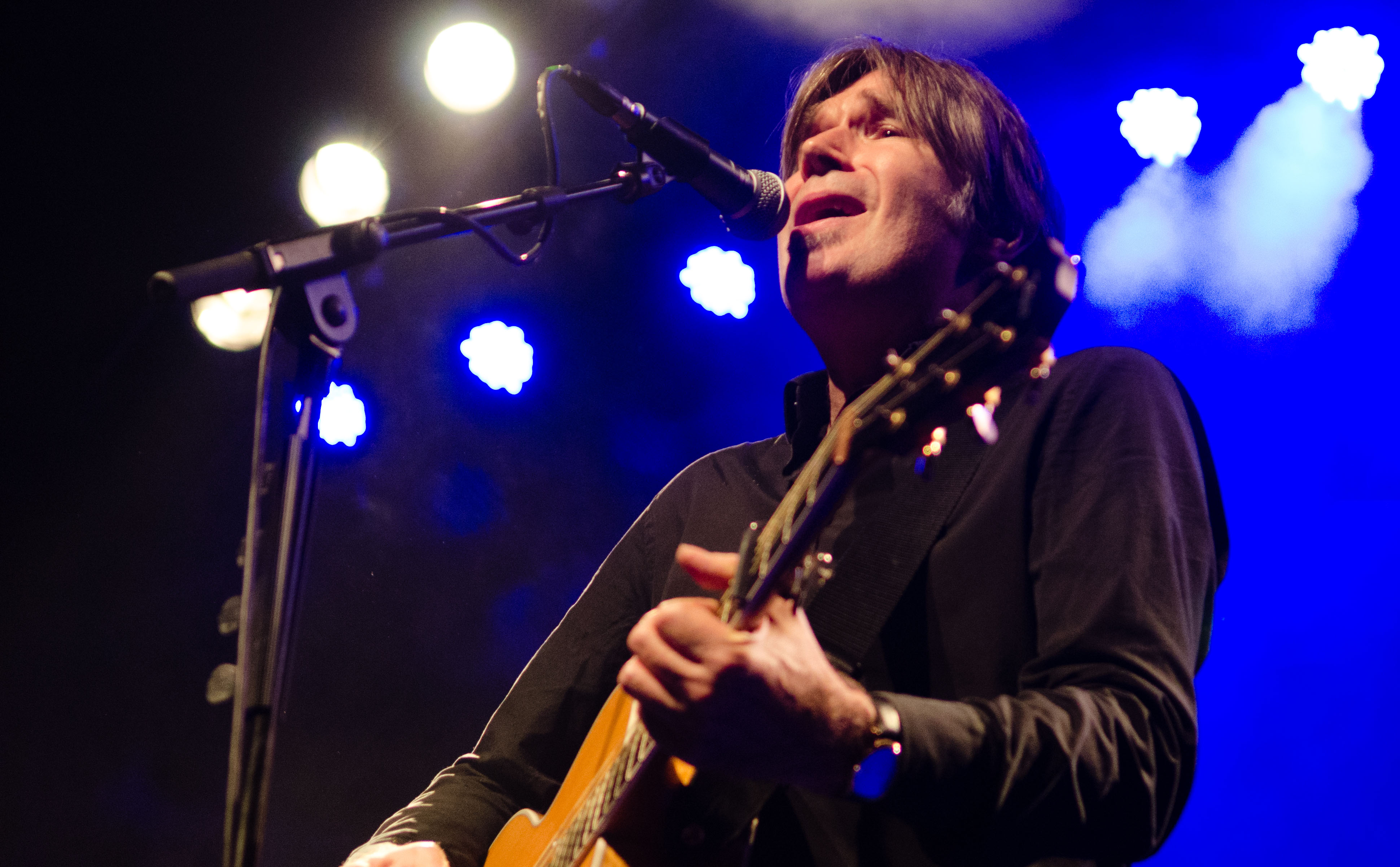 Justin Currie on stage at O2 ABC Glasgow on 14 October 2017