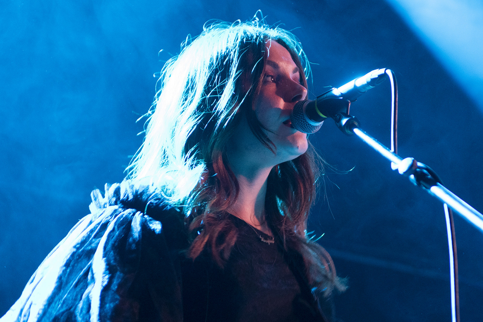 Honeyblood on stage at the QMU Glasgow on 24 October 2019