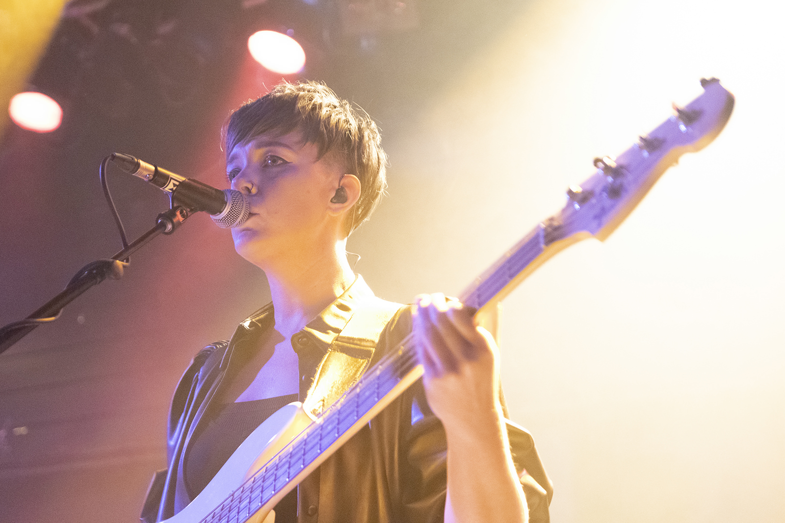Honeyblood on stage at the QMU Glasgow on 24 October 2019