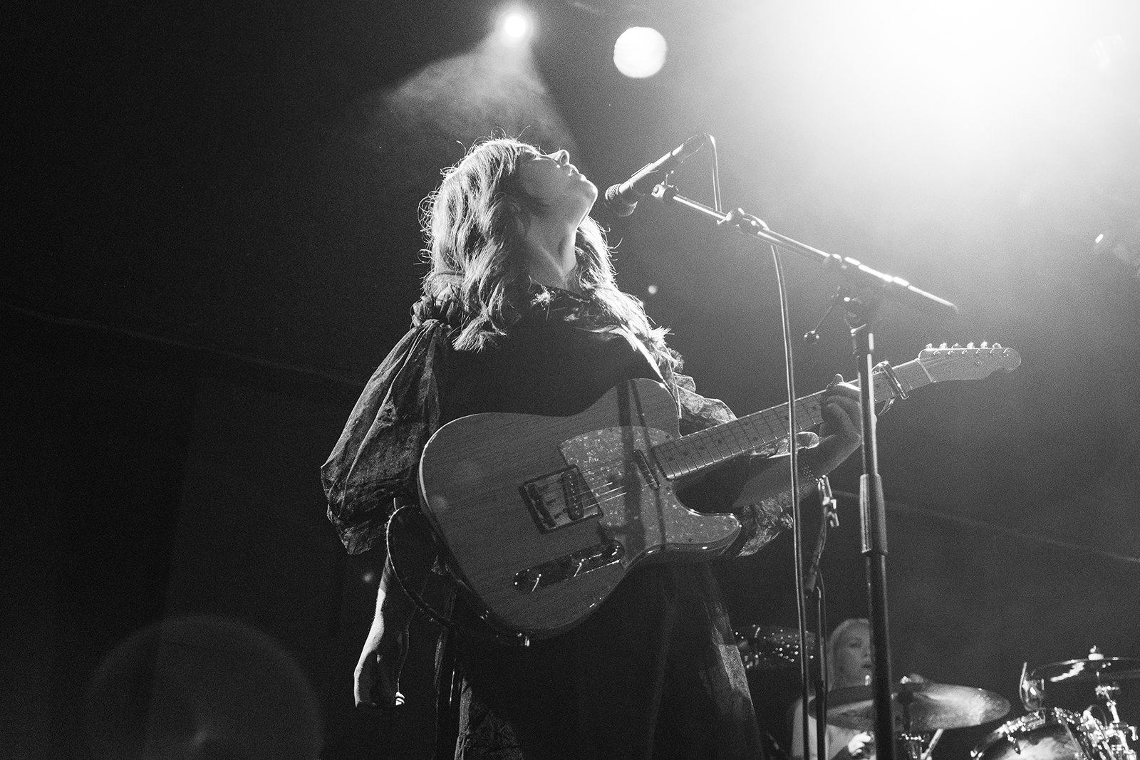 Honeyblood on stage at the QMU Glasgow on 24 October 2019