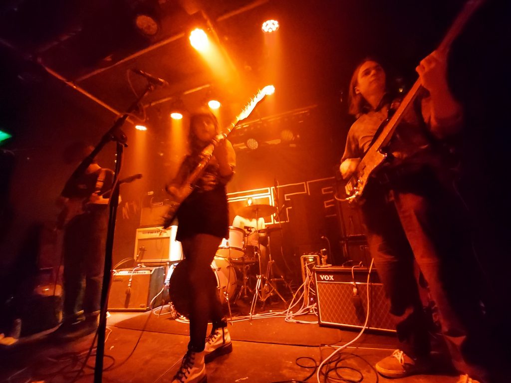 The band Isabella Strange onstage