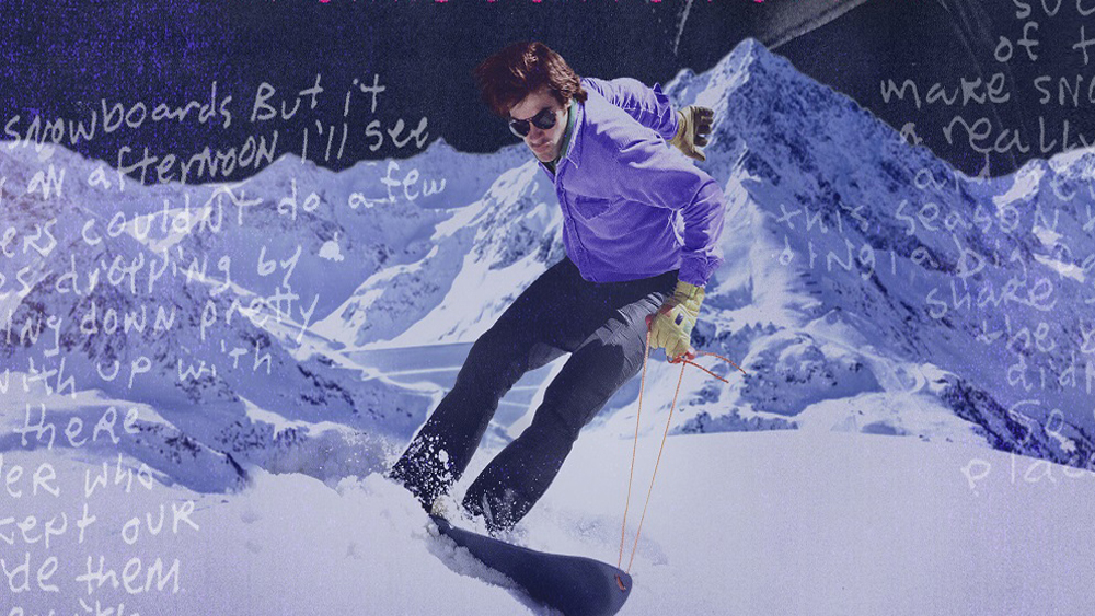 Jake Burton on the slopes