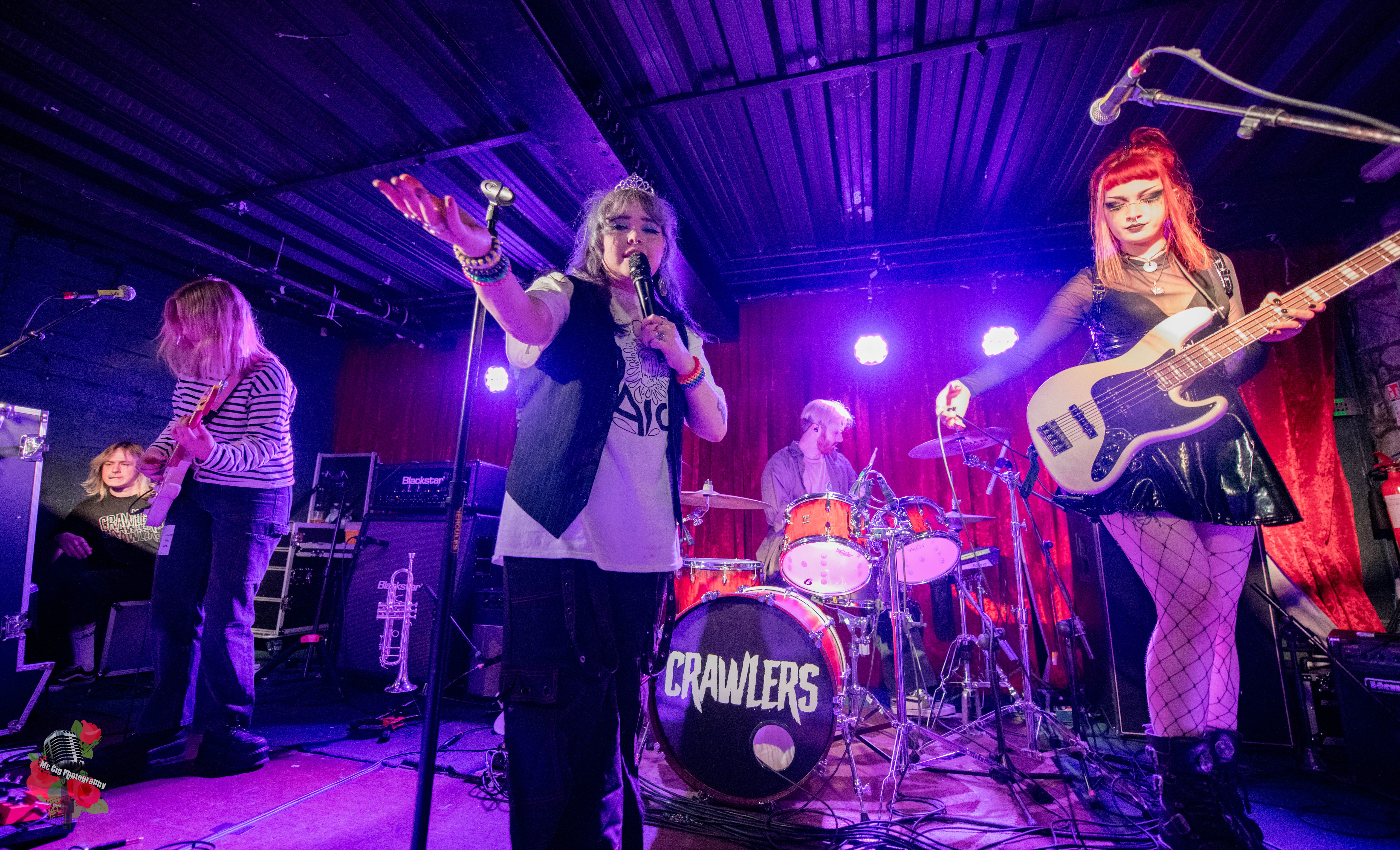 Live Review: Crawlers / Patricia Lalor / It's Just Cat – The Academy 2,  Dublin 16,04,2022 – Backseat Mafia