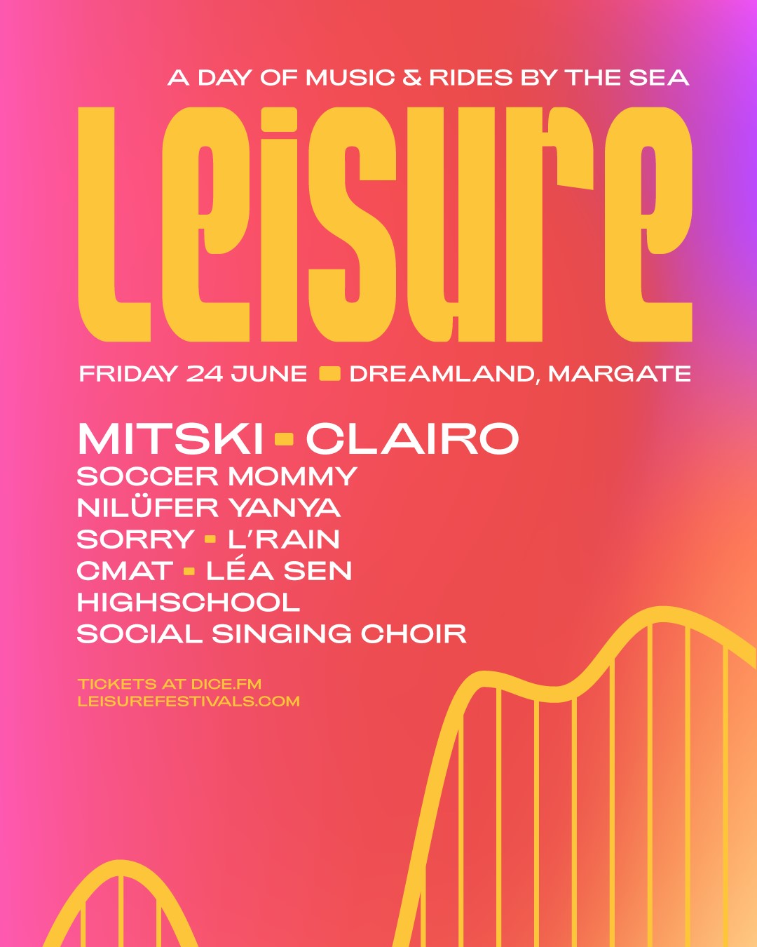Poster for Margates Leisure Festival