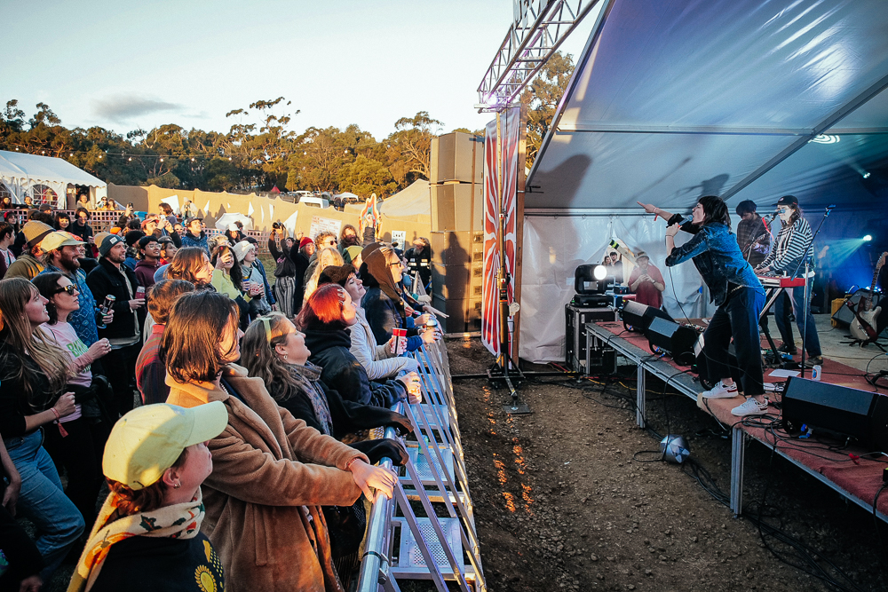 Jen Cloher performs at Meadow 9