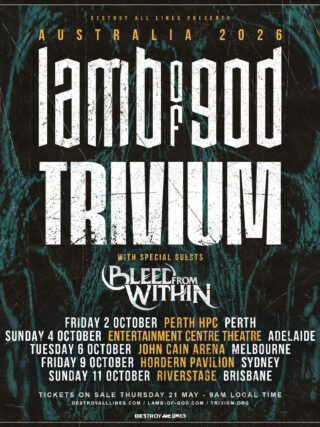 Lamb of God Trivium tour