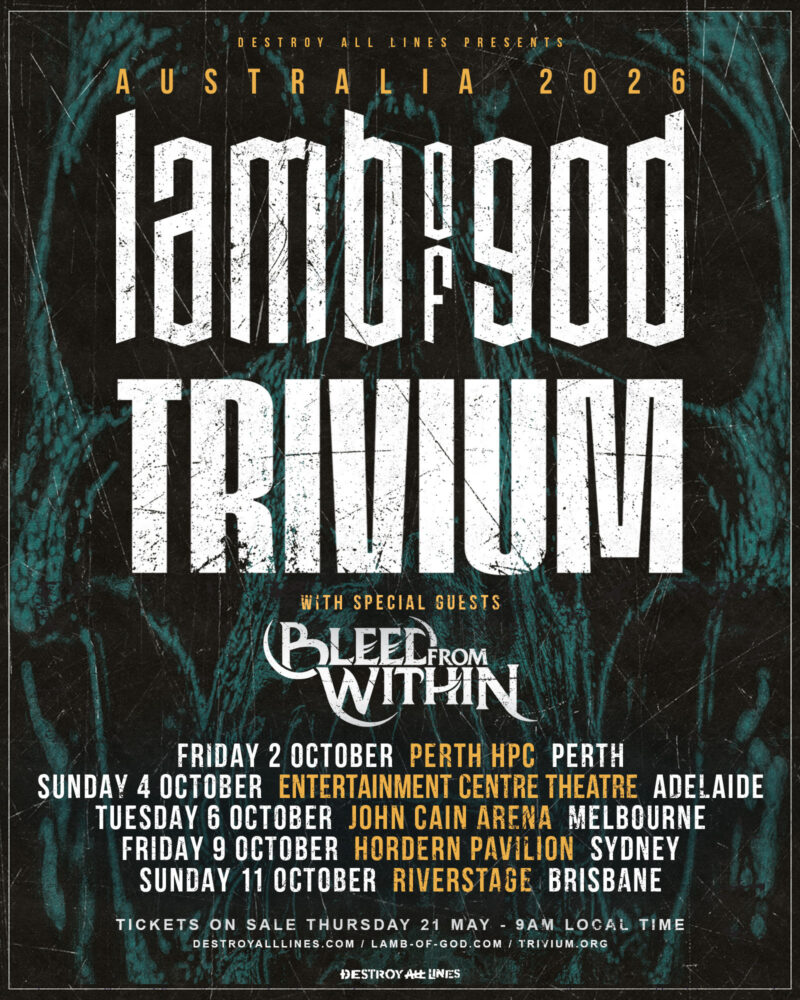 Lamb of God Trivium tour